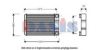 AKS DASIS 129009N Heat Exchanger, interior heating